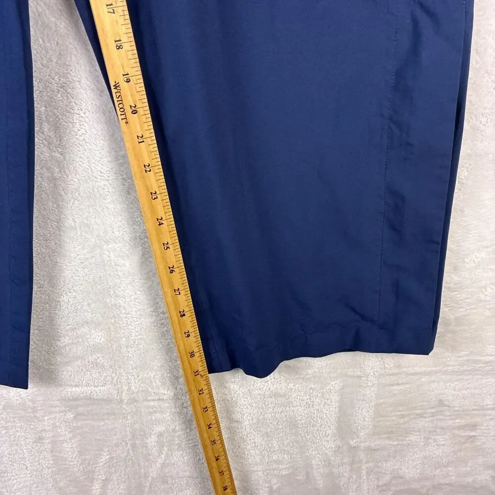 Zero Restriction Rain Pants Mens L Blue Gore-Tex Waterproof Preppy Outdoors USA